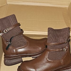 Brown Ankle Boots